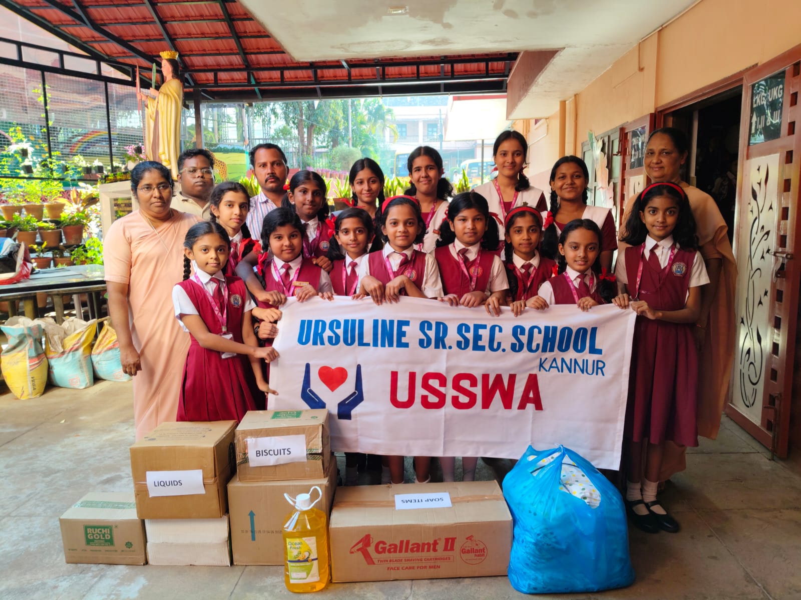 USSWA group activity at care center